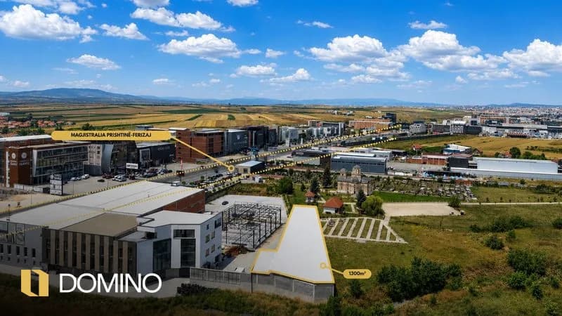Depo me qira 1.300m² në Preoc, Graçanicë