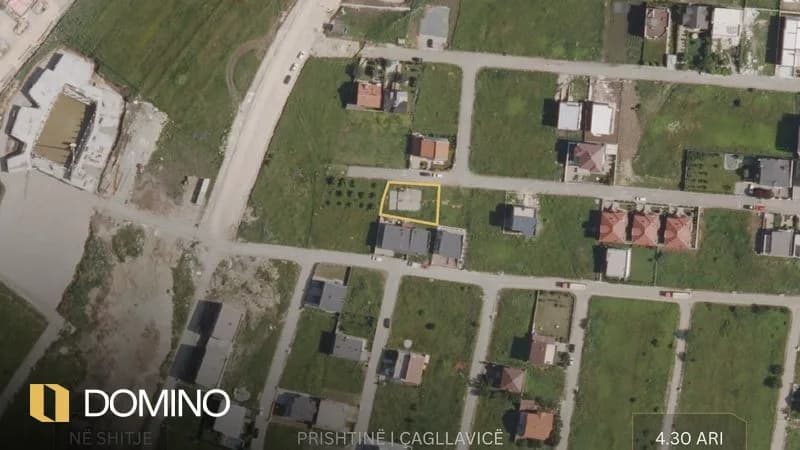 Truall në shitje 4.30 ari në lagjen Çagllavicë, Prishtinë