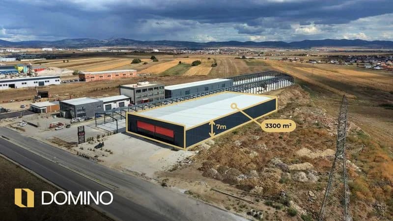 Depo me qira 3300m² në Lipjan