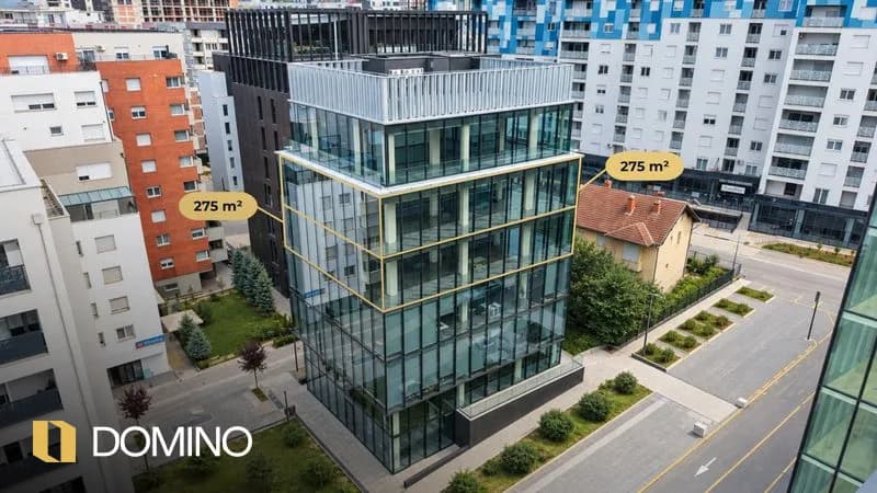 Büro zur Miete 275m² im Viertel Muharrem Fejza, Pristina