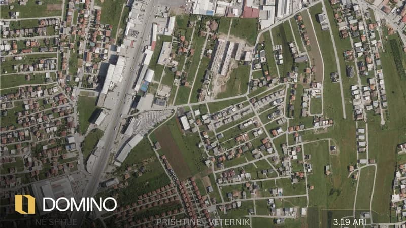 Truall në shitje 3,19 ari në lagjen Veternik, Prishtinë